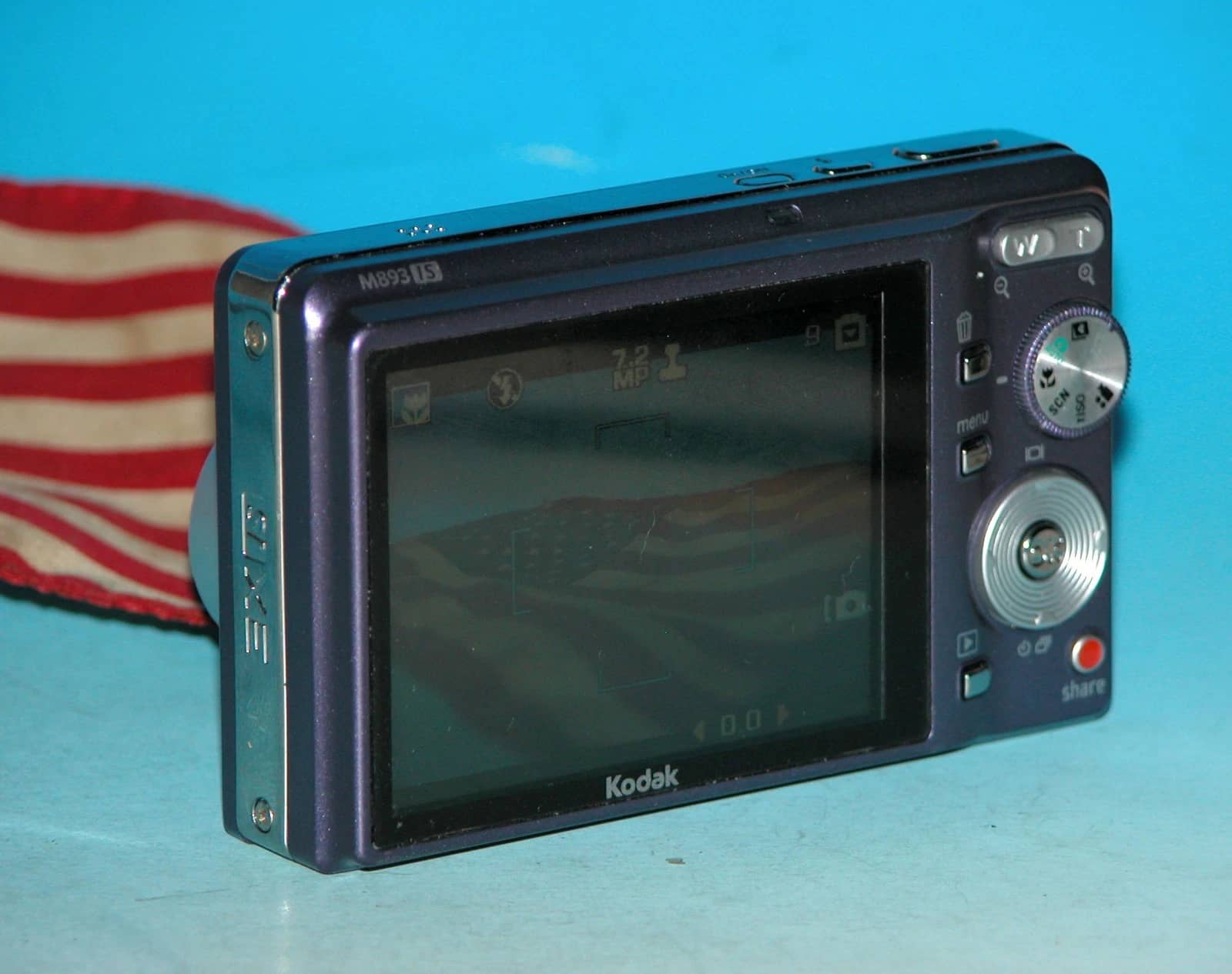 Kodak EasyShare M893IS Digital Cameras Red New Body Only