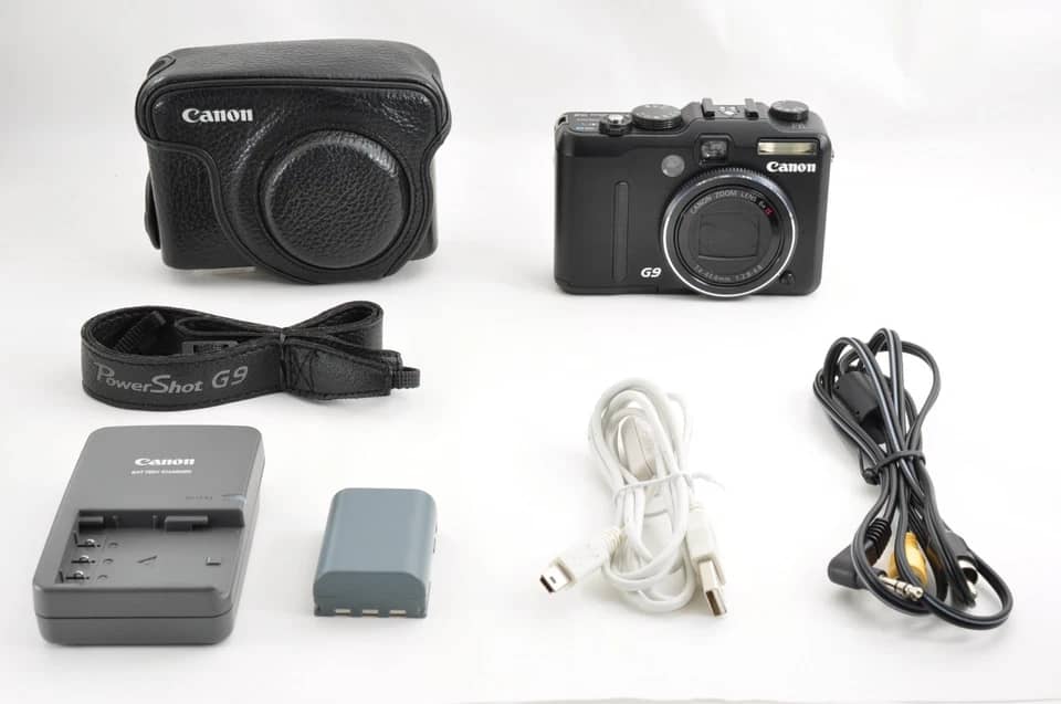 Canon PowerShot G9 Digital Cameras Black New Body Only
