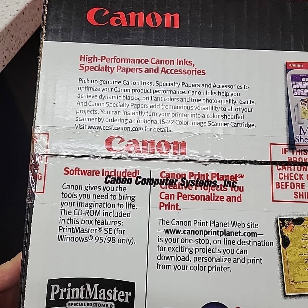 Canon BJC 2110 Printers New