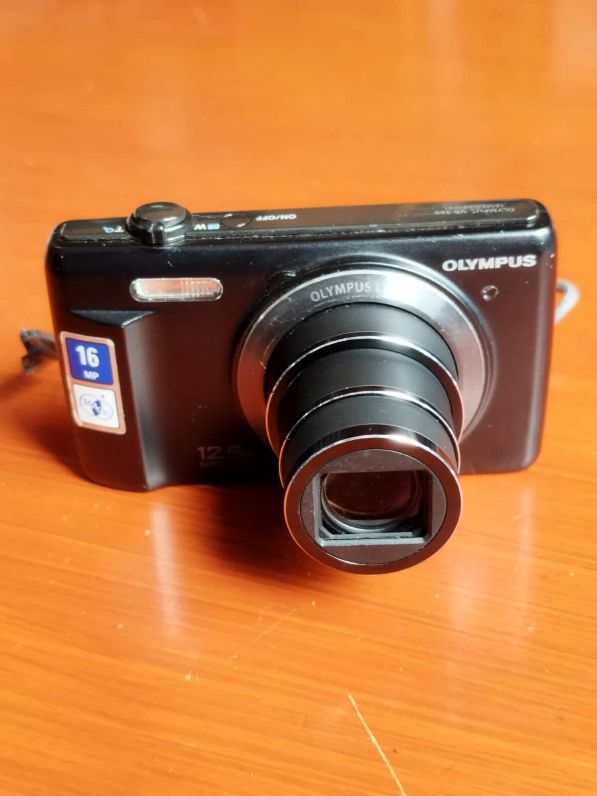 Olympus VR-360 Digital Cameras Black Used - Good Body Only