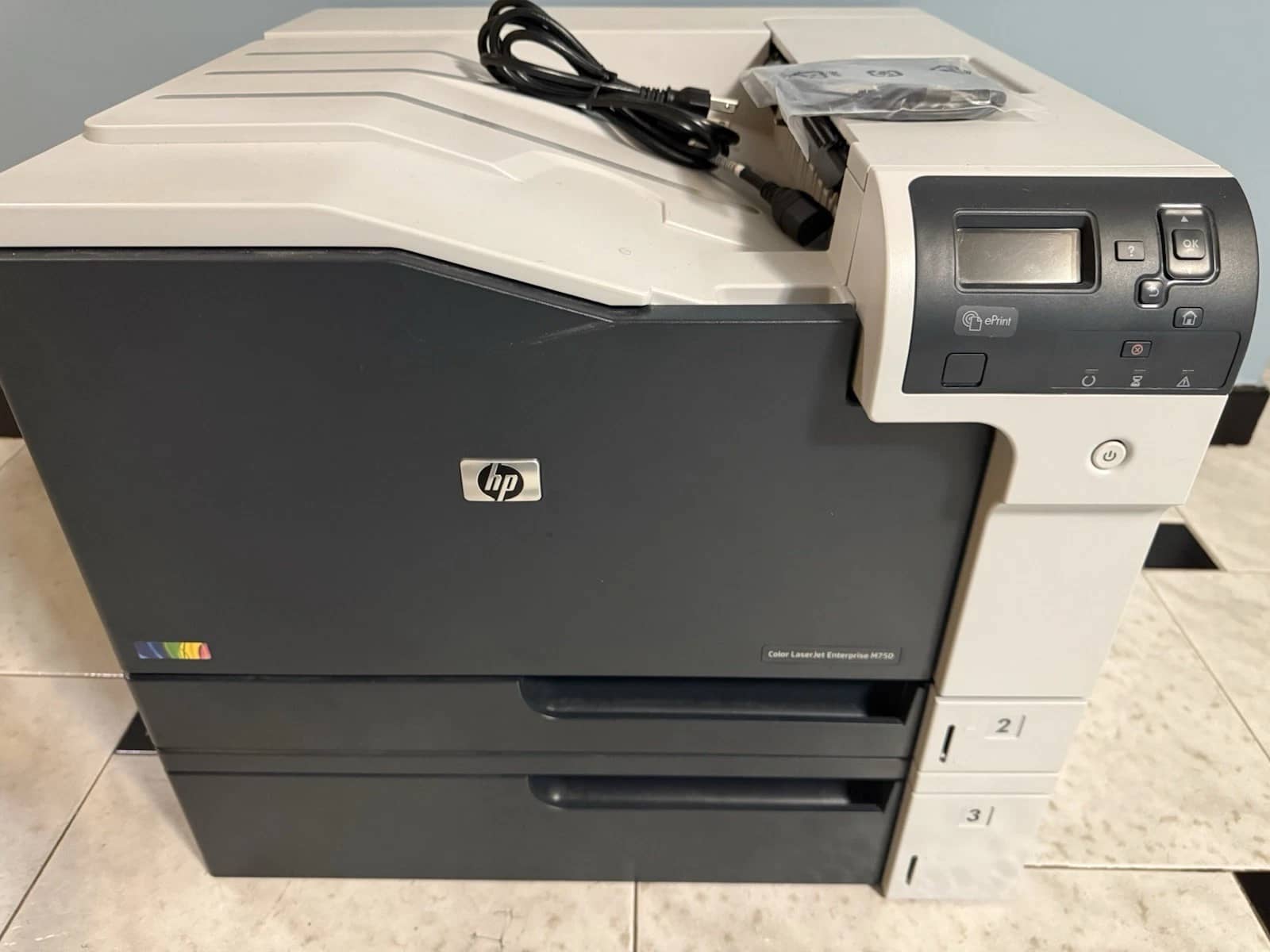 HP M750n Printers New