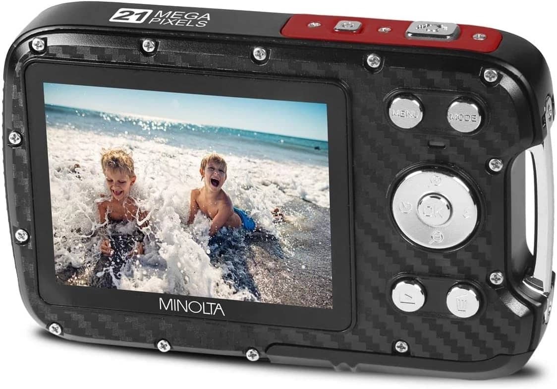 Minolta MN30WP Digital Cameras Blue New Body Only