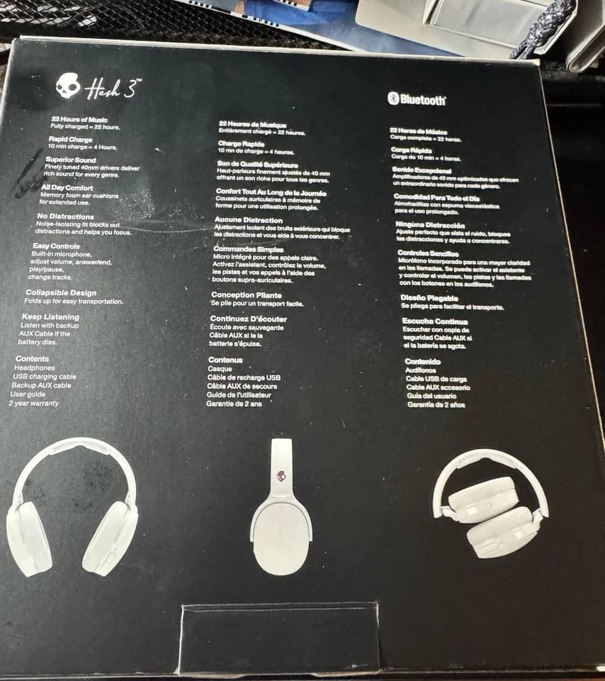 Skullcandy Hesh 3 Wireless Headphones & Earbuds 