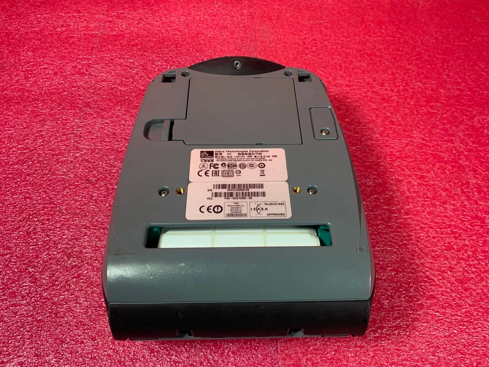 Zebra p4t Printers New