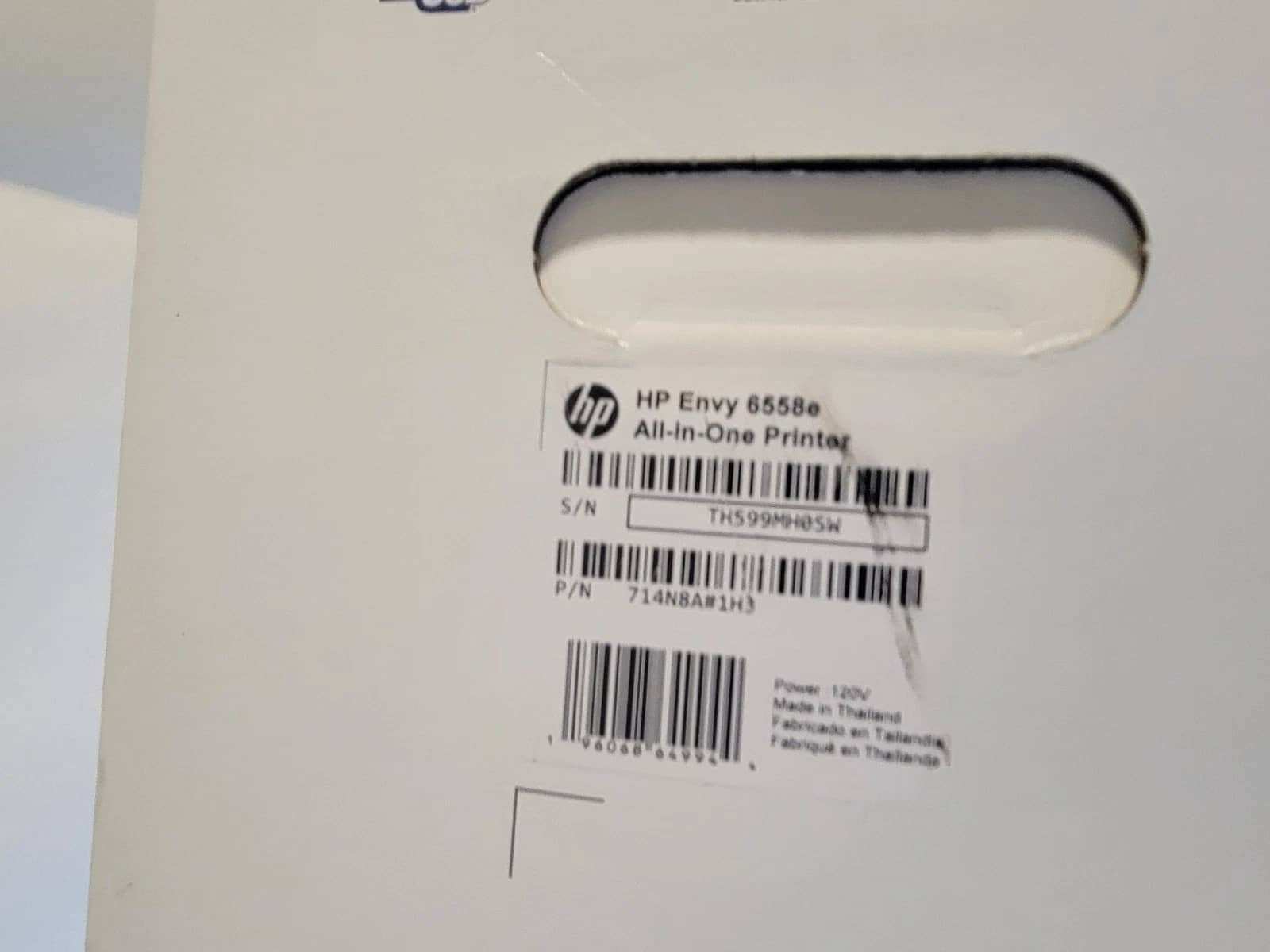 HP ENVY-6558E-O Printers Open-Box Excellent