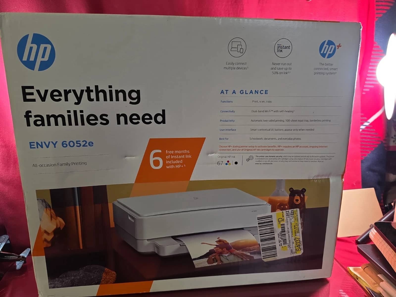HP Envy 6052e Printers New