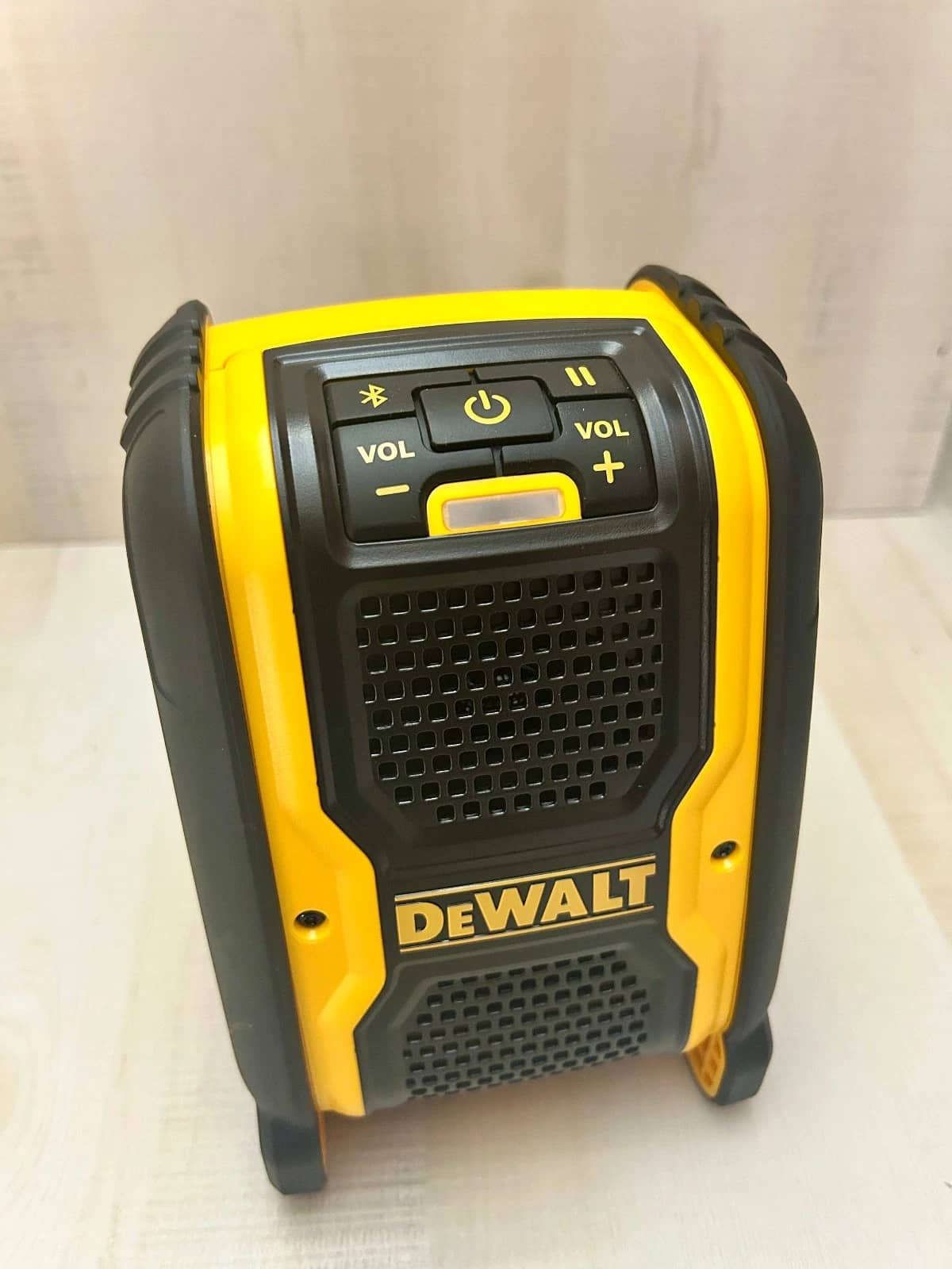 DEWALT DCR006 Portable Bluetooth Speakers Yellow Refurbished - Excellent