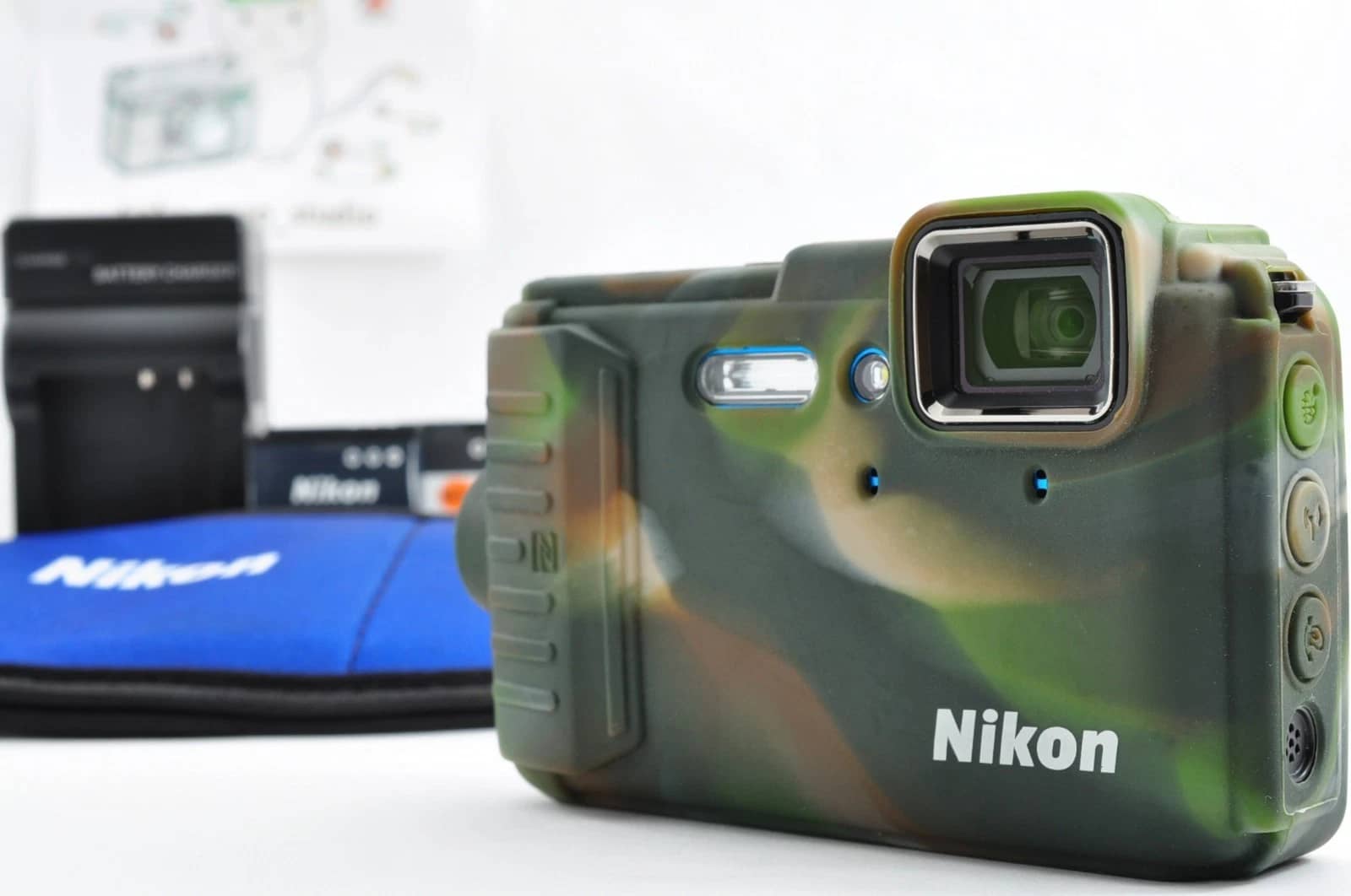 Nikon COOLPIX AW130 Digital Cameras Blue New Body Only