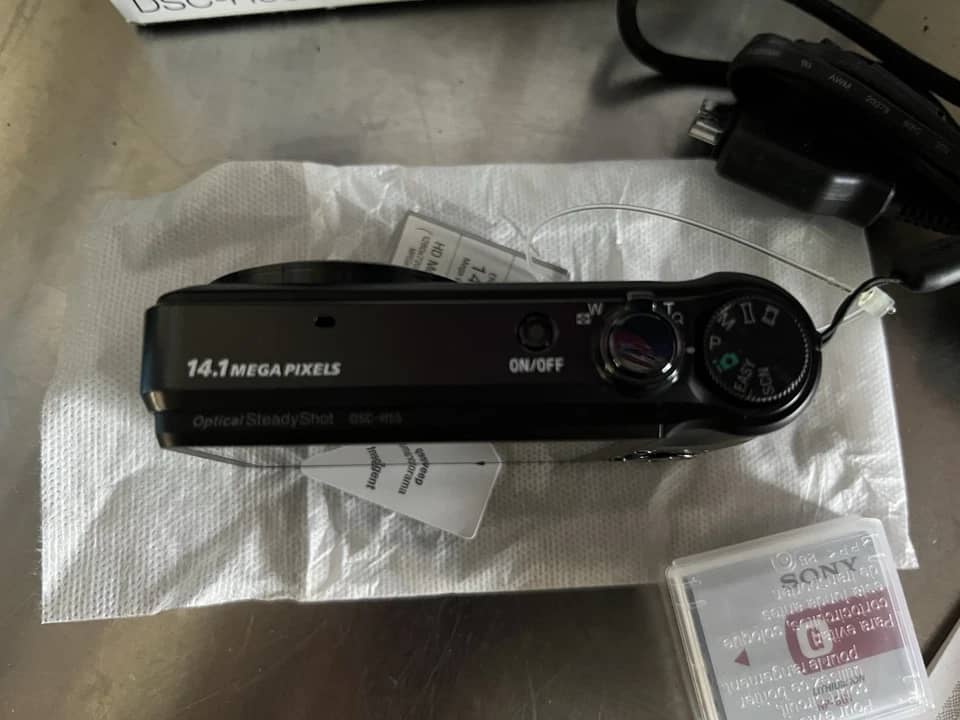 Sony Cyber-shot DSC-H55 Digital Cameras Black Used - Good Body Only