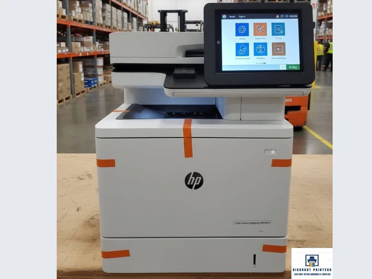 HP M578dn Printers Used - Good