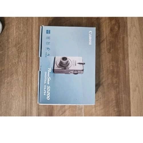 Canon PowerShot SD200 Digital Cameras Silver New Body Only