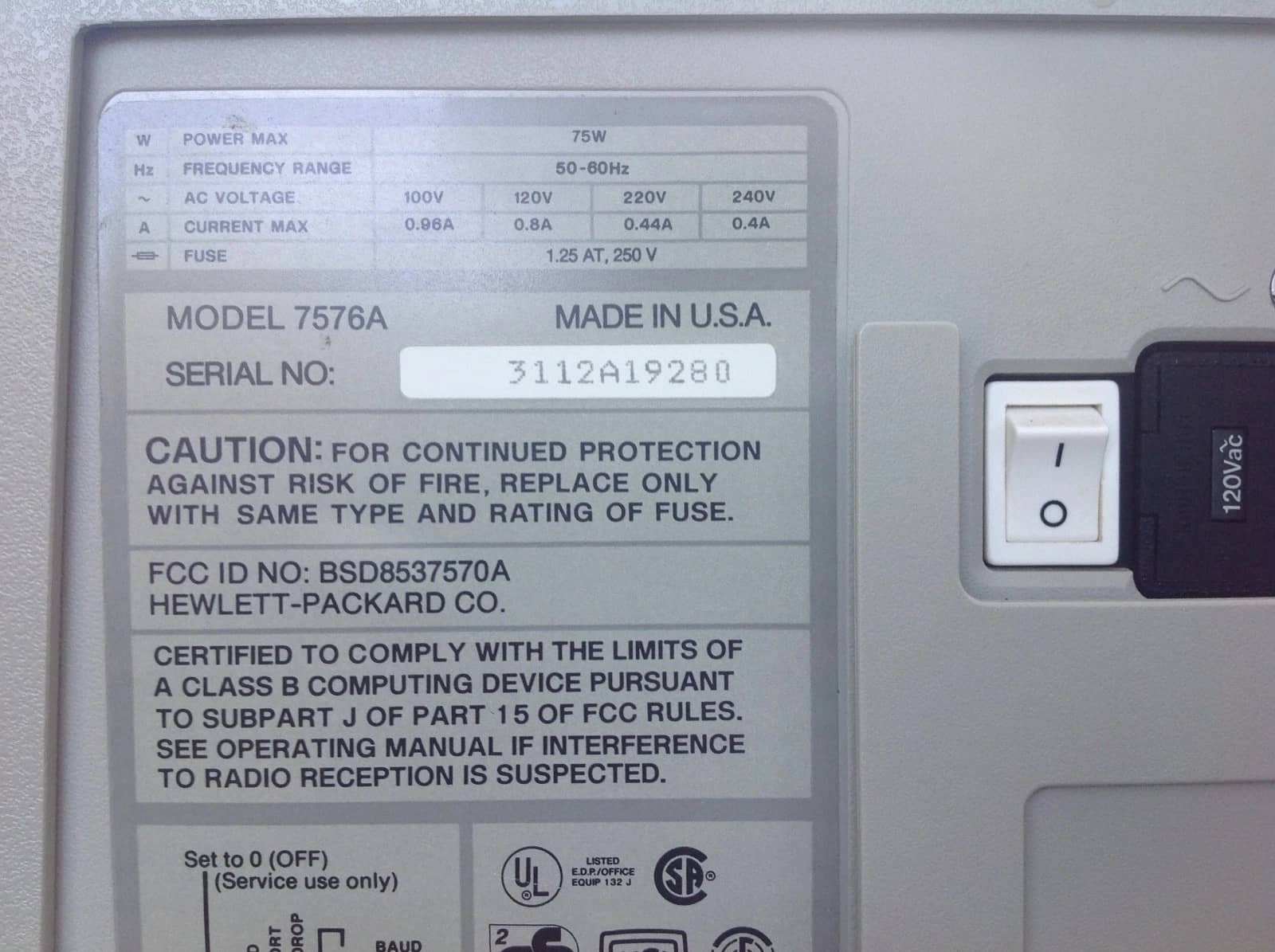 HP DRAFTPRO EXL Printers Used - Good