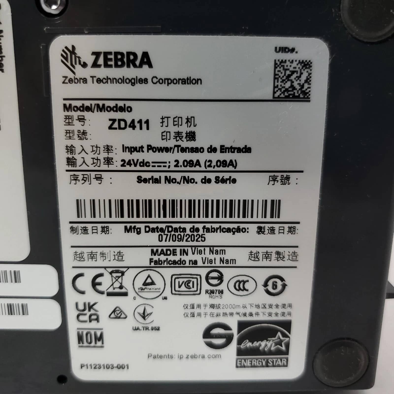 Zebra ZD411d Printers New