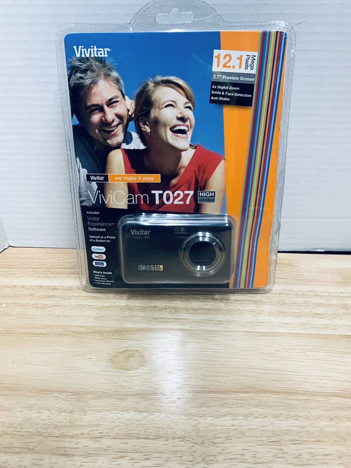 Vivitar T027 Digital Cameras Silver New Body Only