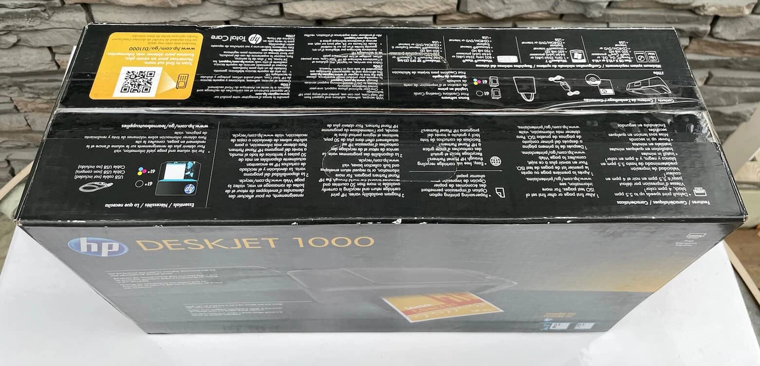 HP Deskjet 1000 J110a Printers Open-Box Excellent