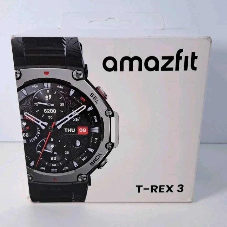 Amazfit T-Rex 3 Smartwatches Black 48mm New