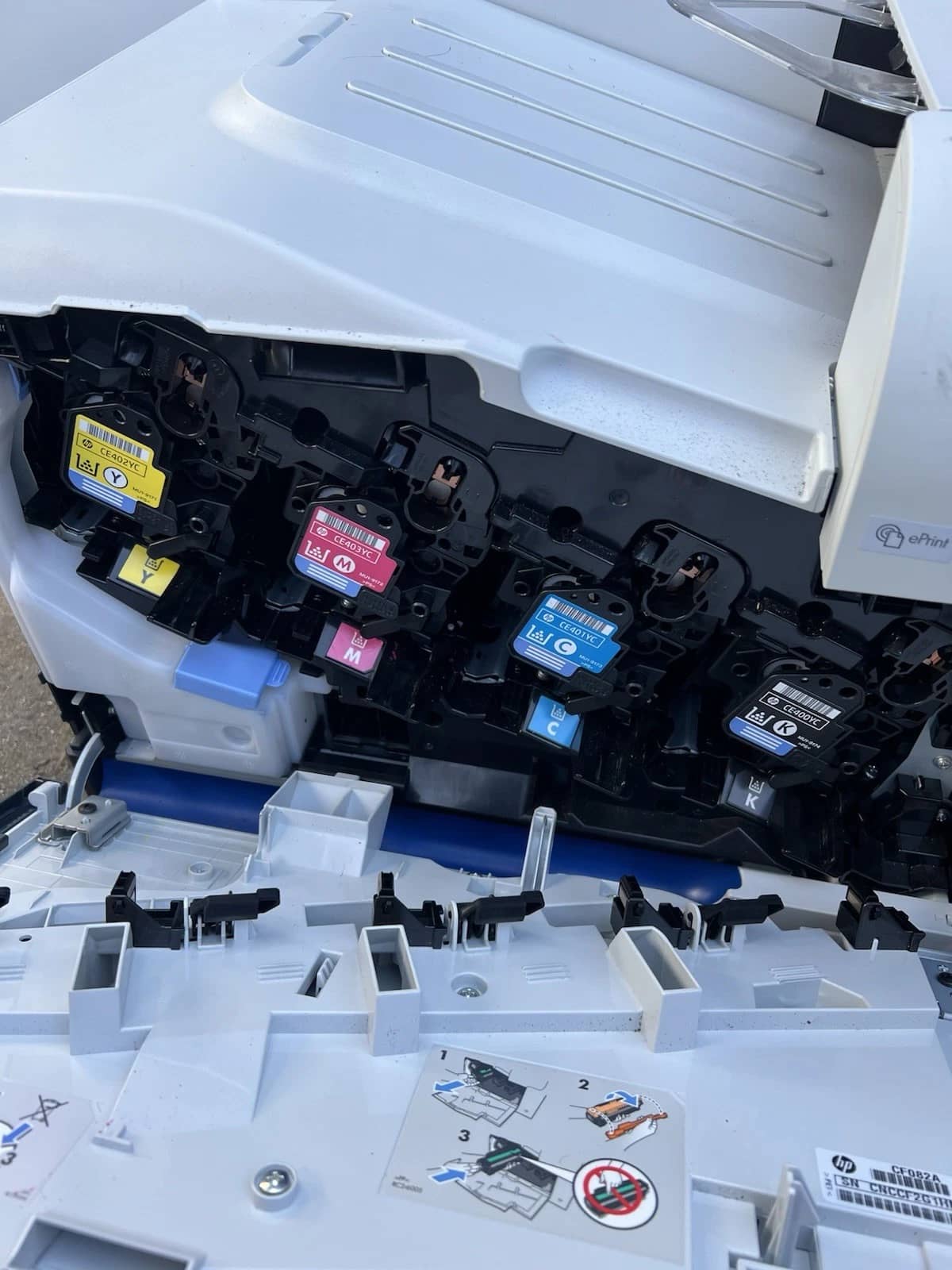 HP laserjet 500 color m551 Printers Used - Good