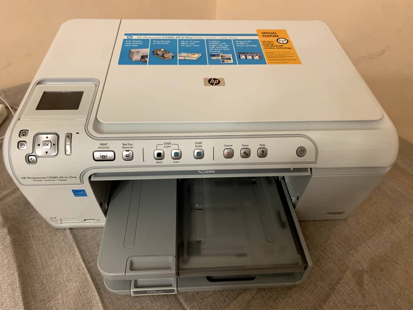 HP C5580 Printers For parts or not working