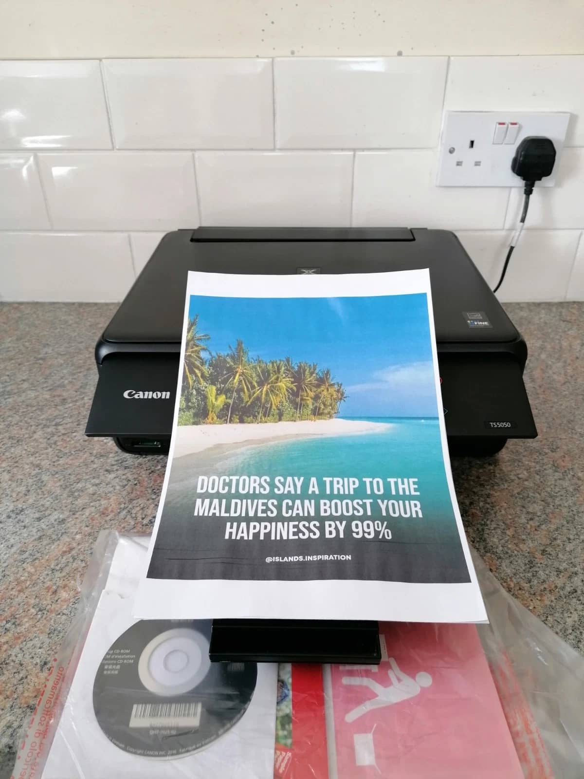 Canon Pixma TS5050 Printers Used - Good