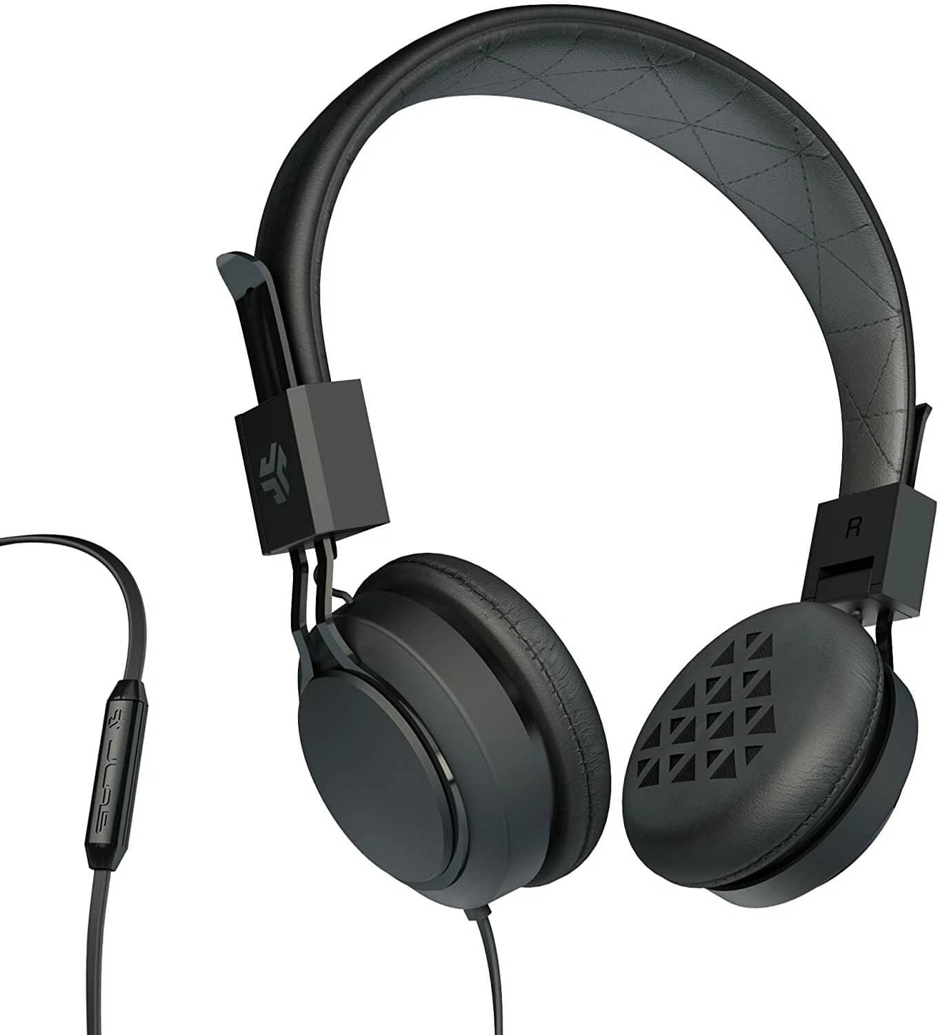 JLab INTRO Headphones & Earbuds Black New