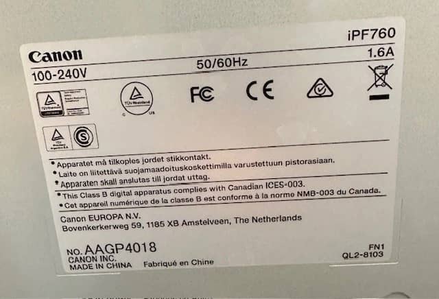 Canon iPF 760 Printers Open-Box Excellent