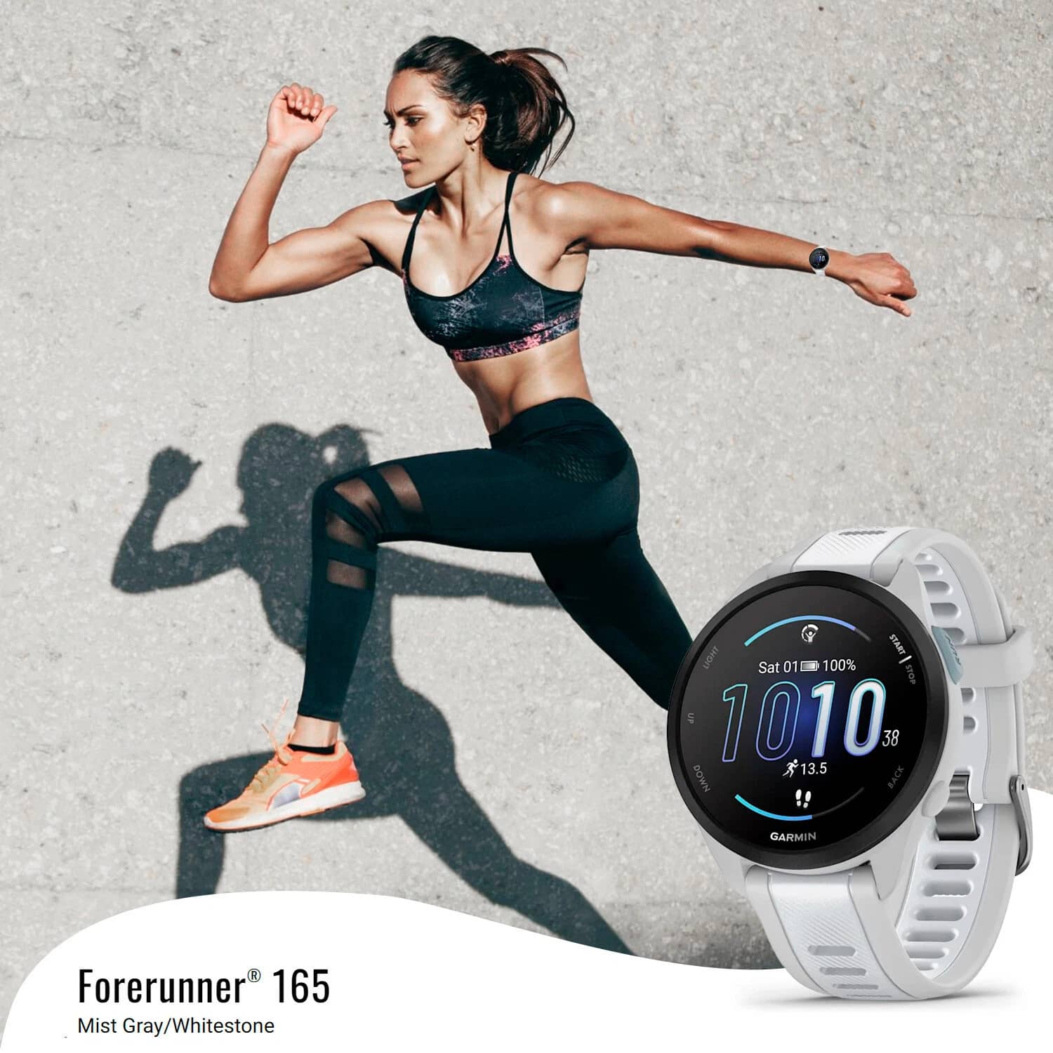 Garmin Forerunner 165 Smartwatches Black 43mm New