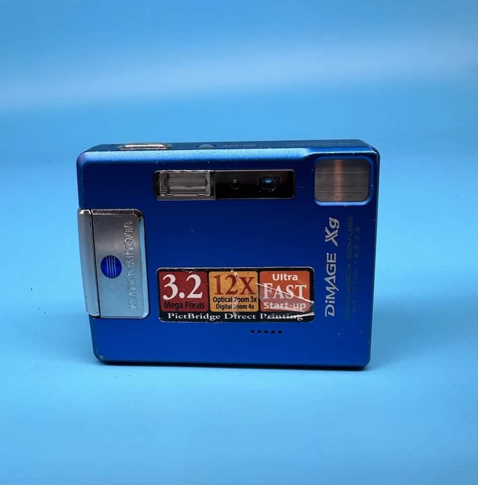 Minolta DiMAGE Xg Digital Cameras Red Used - Good