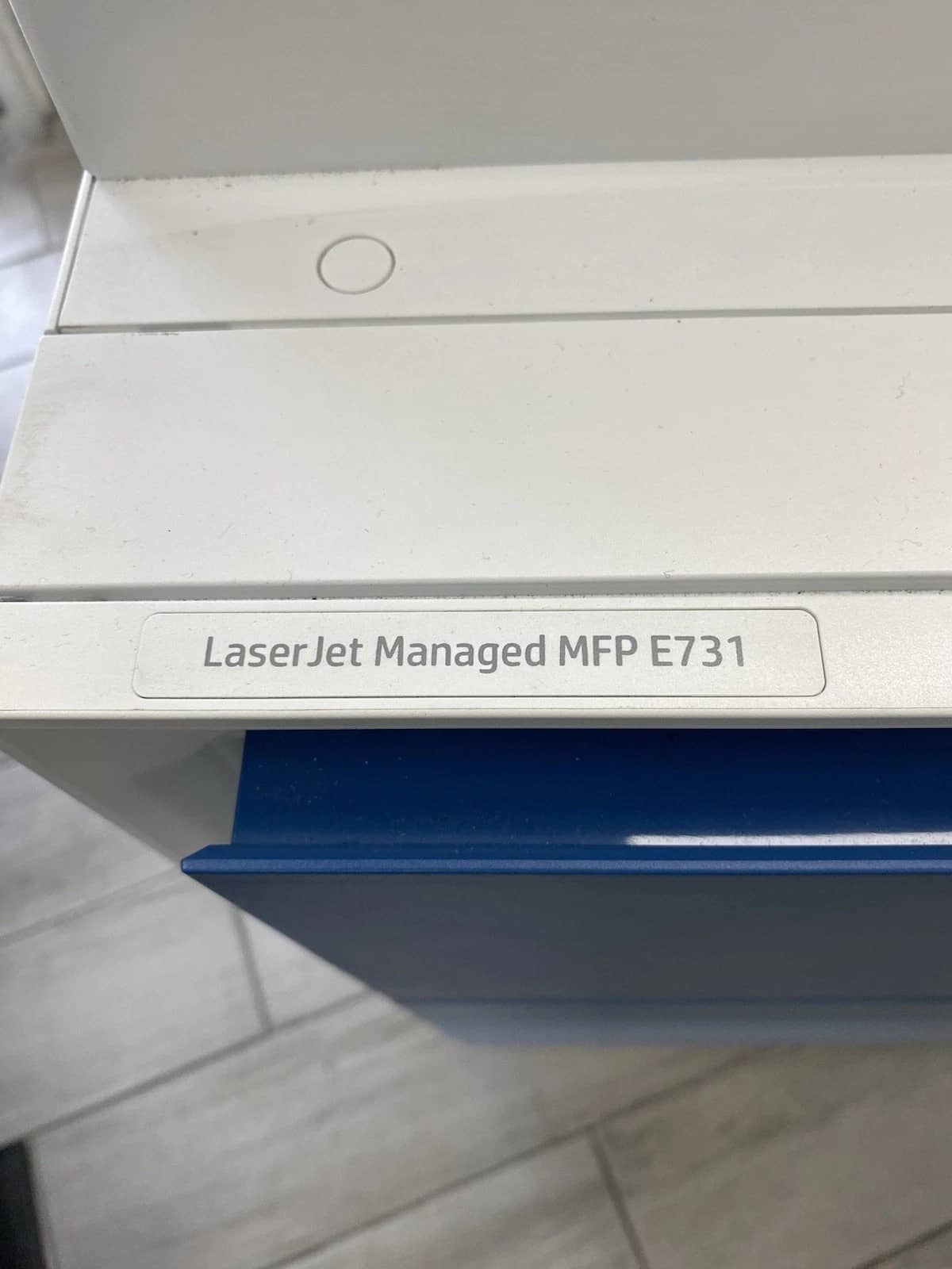 HP MFP E731 Printers Used - Good