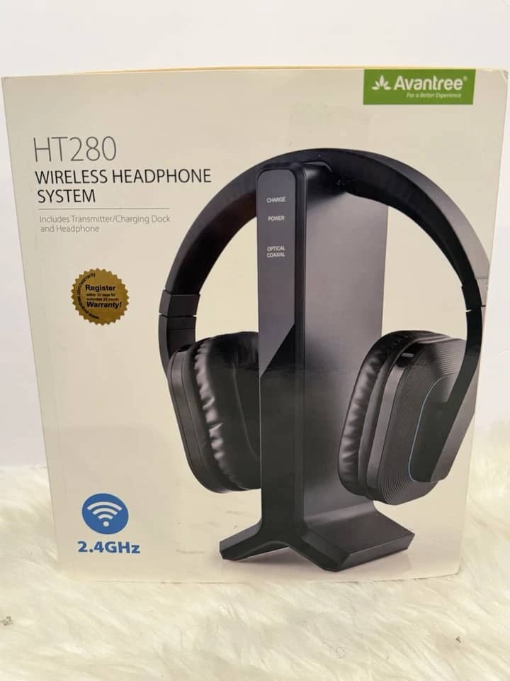 Avantree HT280 Headphones & Earbuds Black New