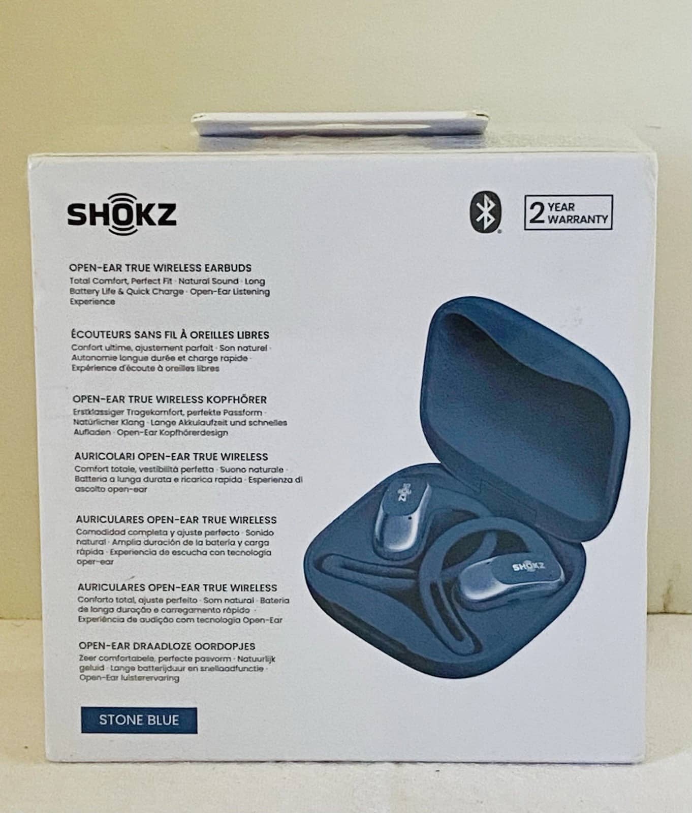 Shokz OpenFit Air Headphones & Earbuds Black New
