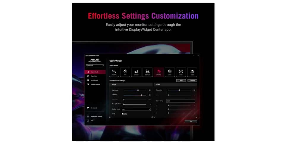 ASUS XG27ACS Monitors