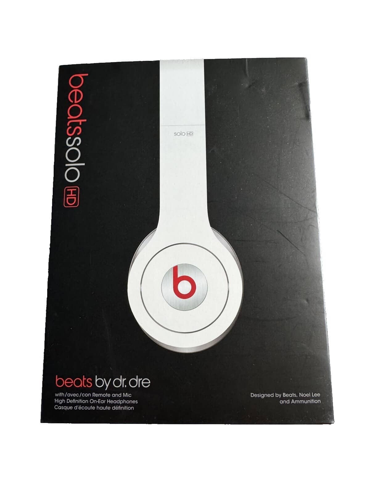 Beats Solo 3 Headphones & Earbuds Red Refurbished - Good