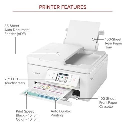 Canon PIXMA TR7820 Wireless Home Printers New