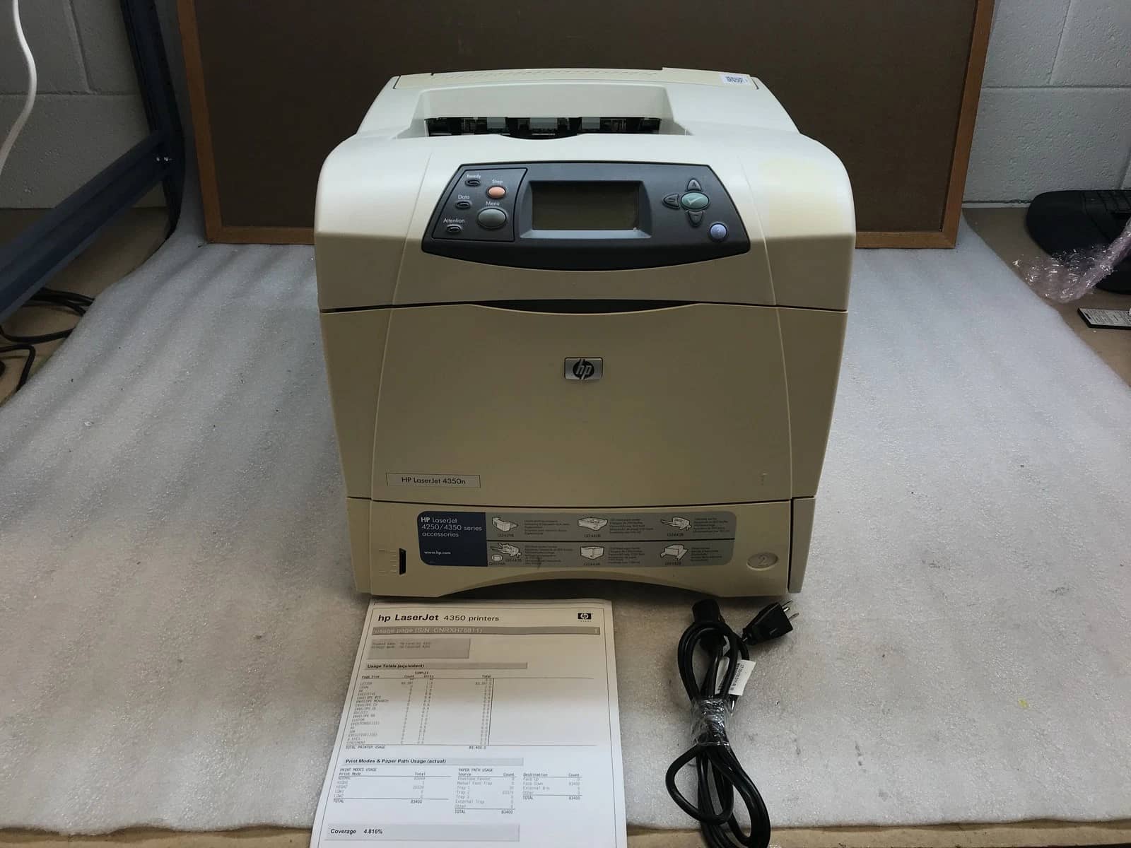 HP Laserjet 4350n Printers Refurbished - Excellent
