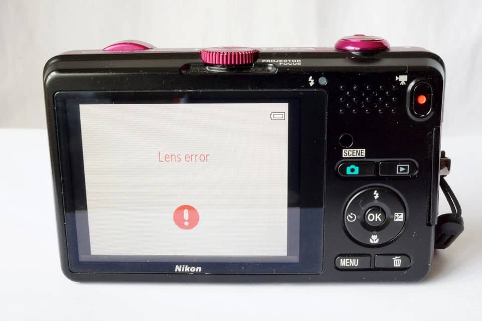 Nikon COOLPIX S1200pj Digital Cameras Black New Body Only