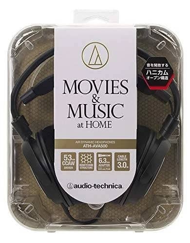 Audio-Technica ATH-AVA500 Headphones & Earbuds Black New