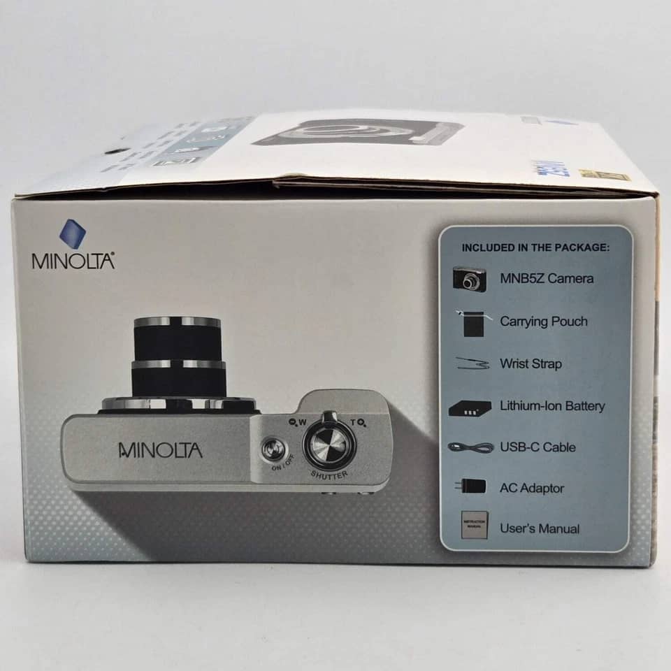 Minolta MNB5Z Digital Cameras White New Body Only