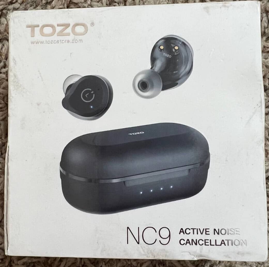 TOZO NC9 Headphones & Earbuds Blue New