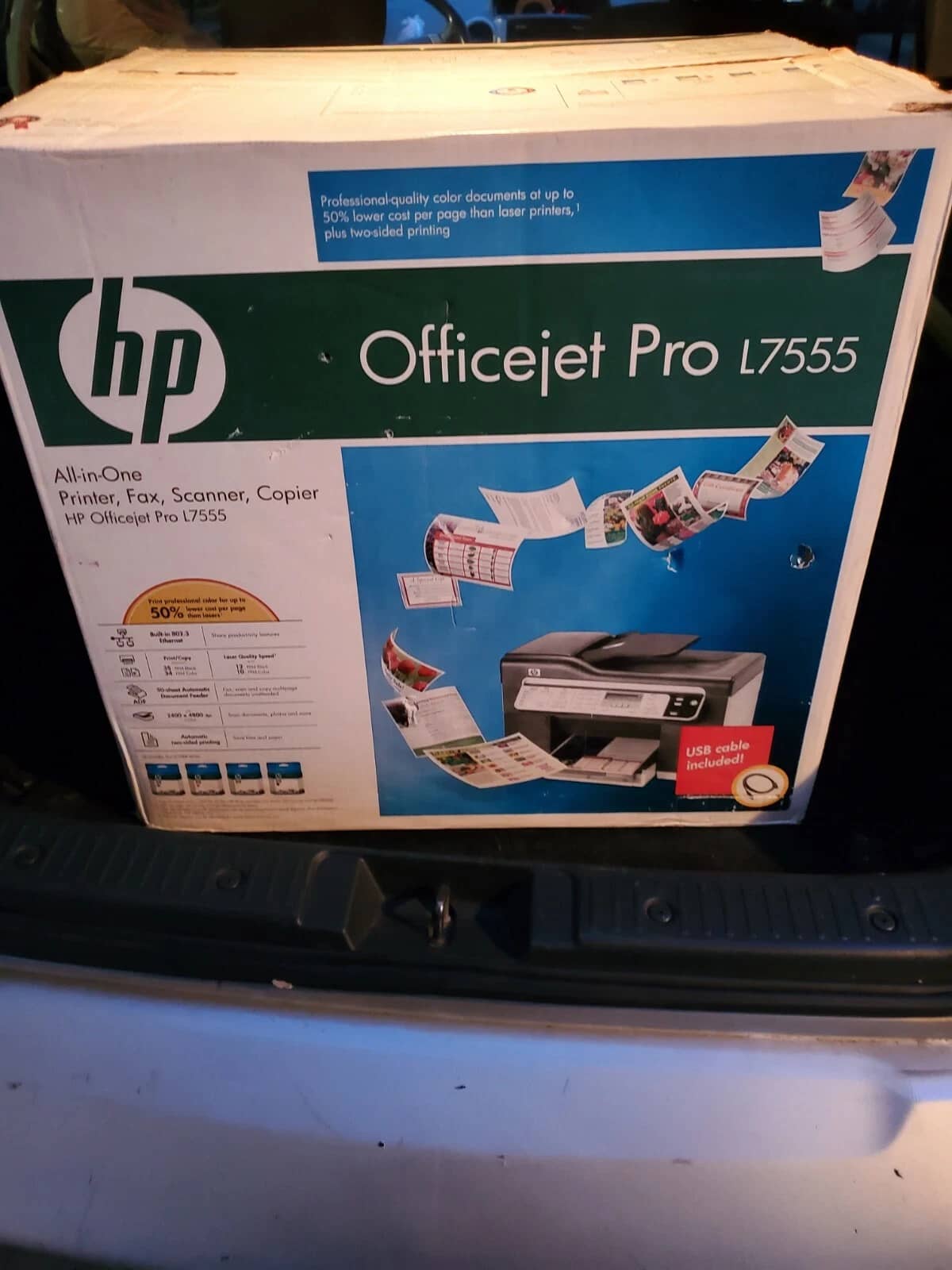 HP Officejet Pro L7555 Printers For parts or not working