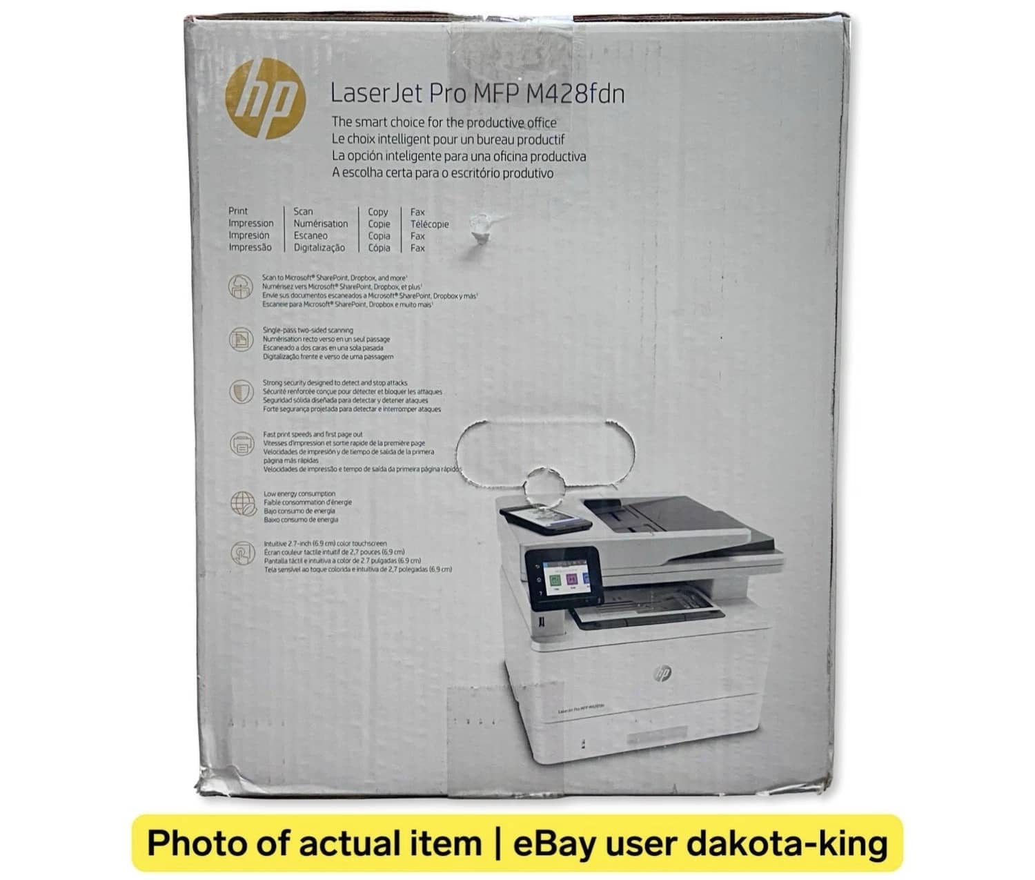 HP LaserJet Pro MFP M428fdn Printers New