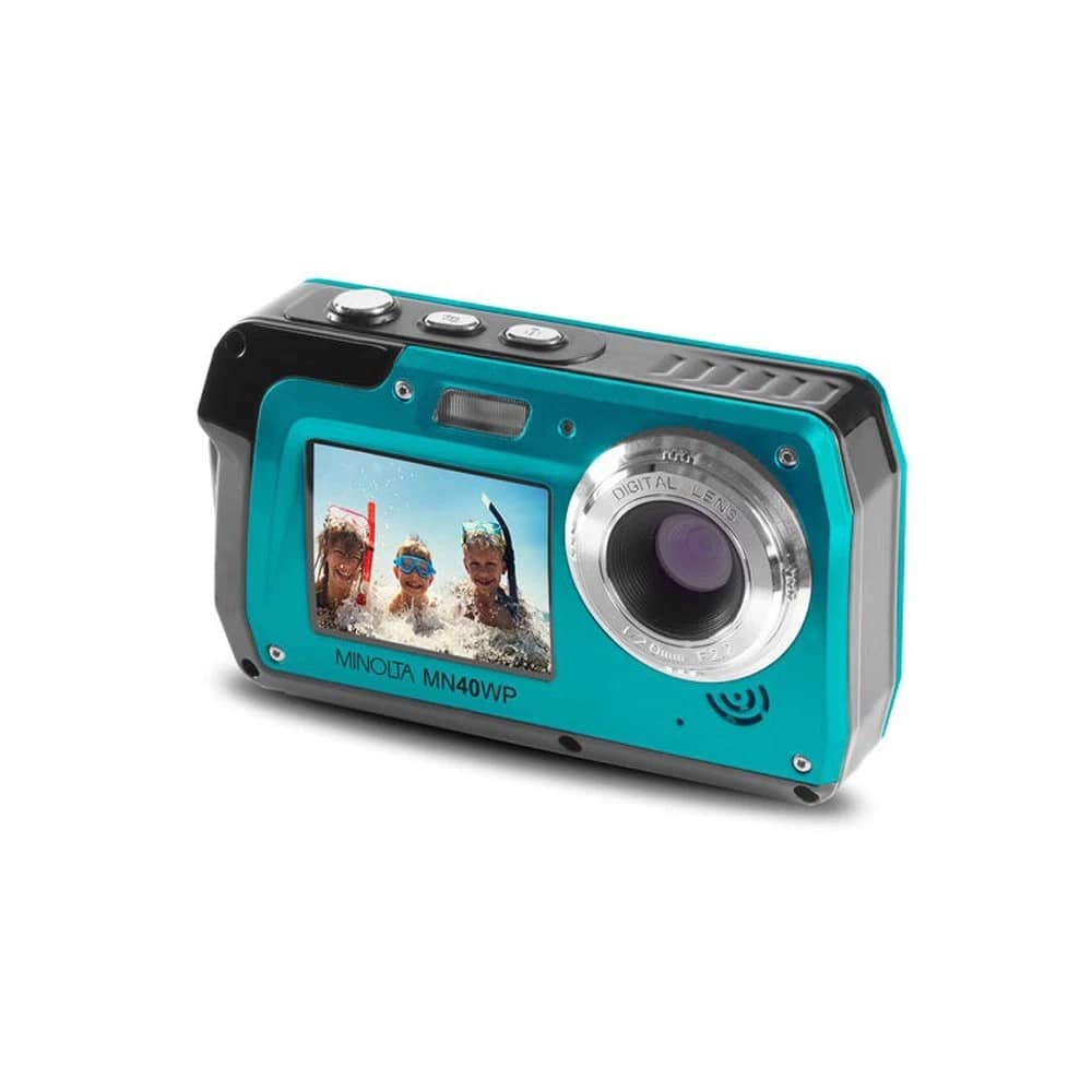 Minolta MN40WP-BL Digital Cameras Blue New Body Only