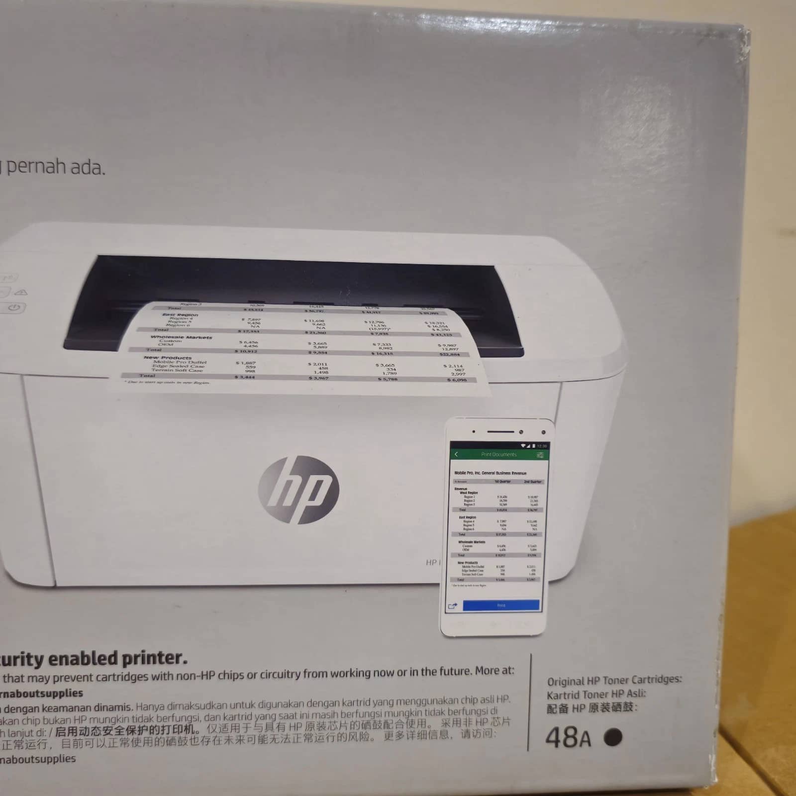HP Laserjet Pro M15W Printers New