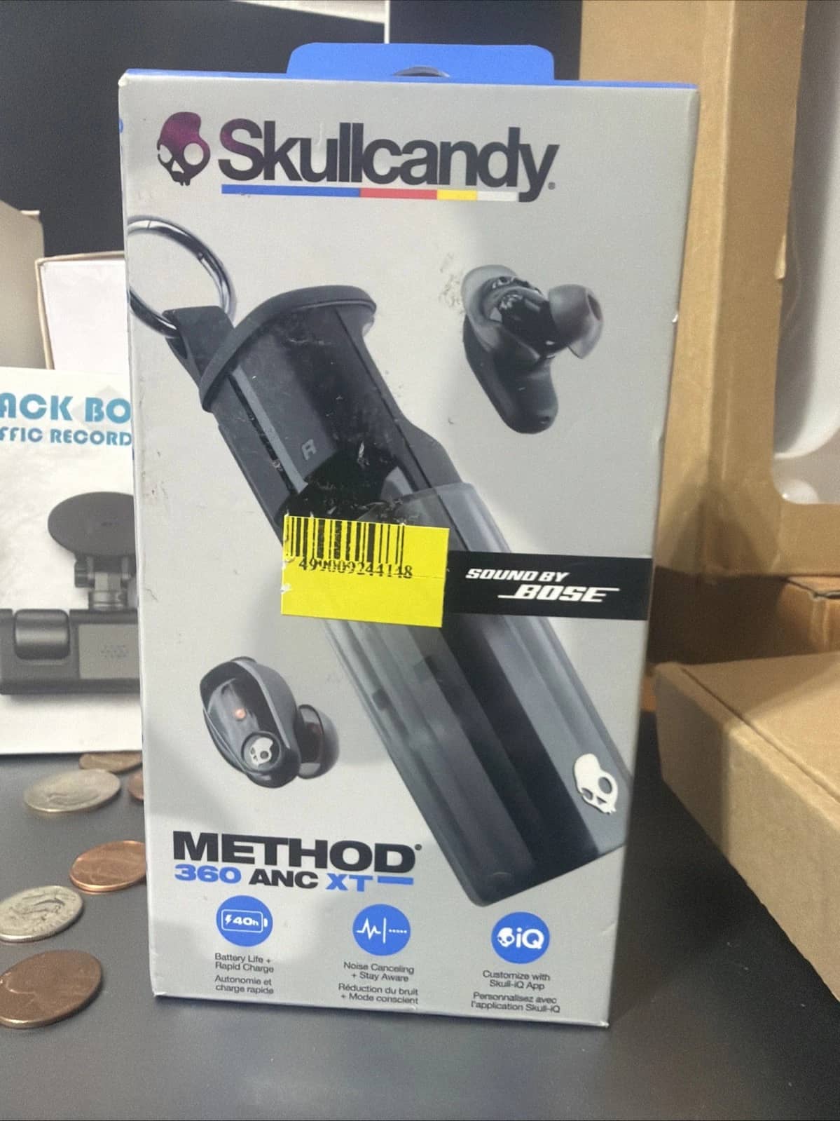 Skullcandy Method ANC Headphones & Earbuds Black New