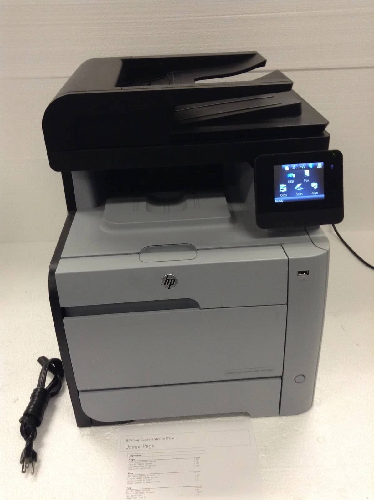HP color LaserJet Pro mfp m476dn Printers Used - Good