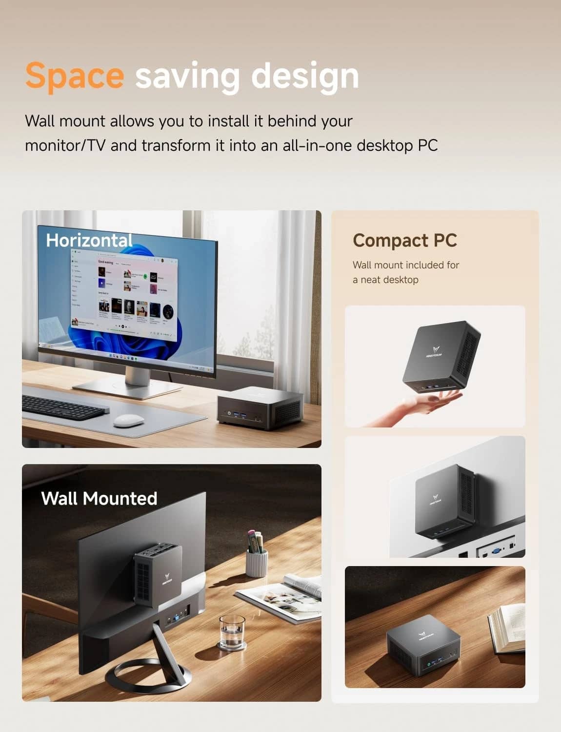 MINISFORUM UM760 Slim Computers New