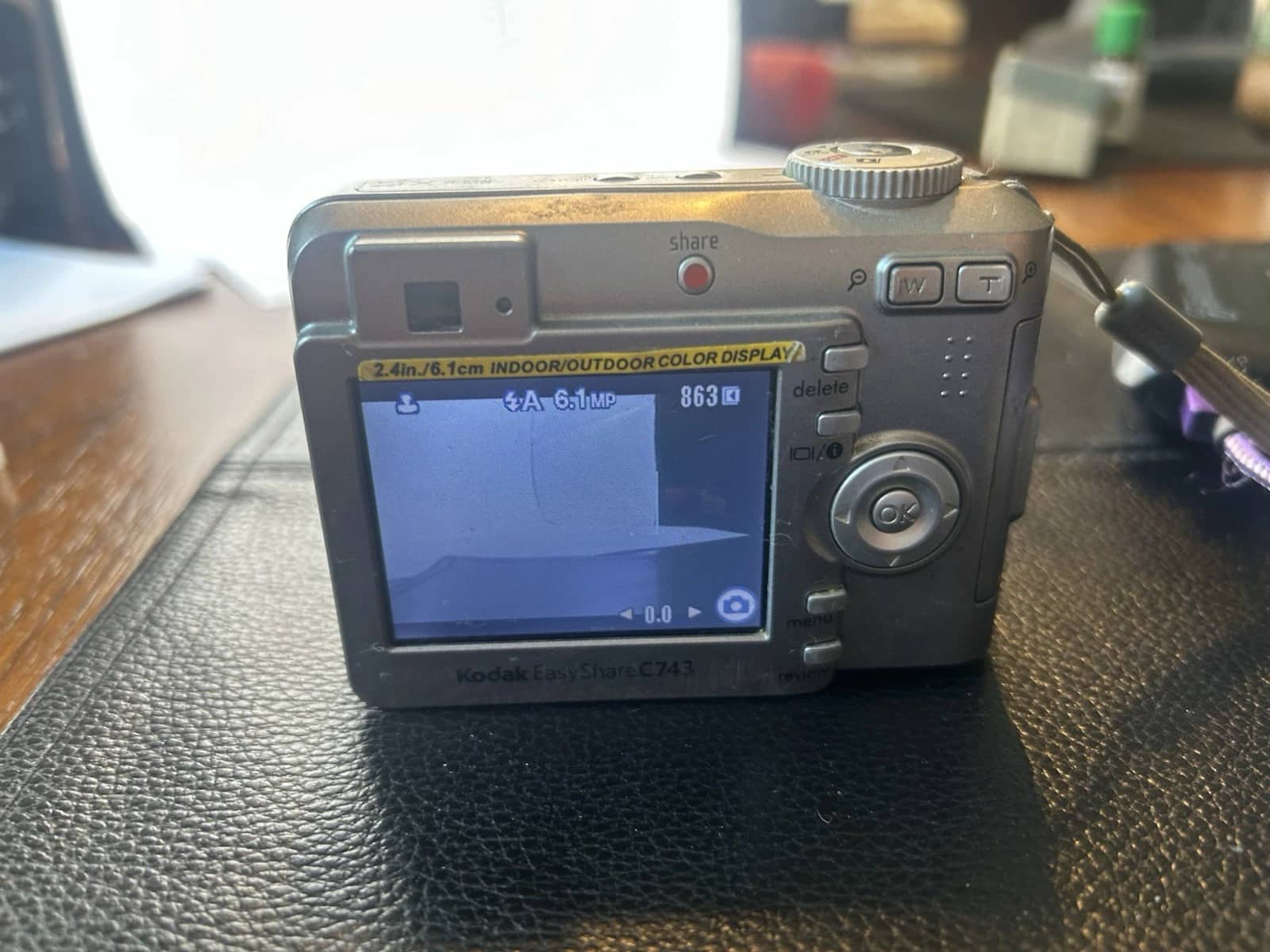 Kodak EasyShare C743 Digital Cameras Silver Used - Good Body Only