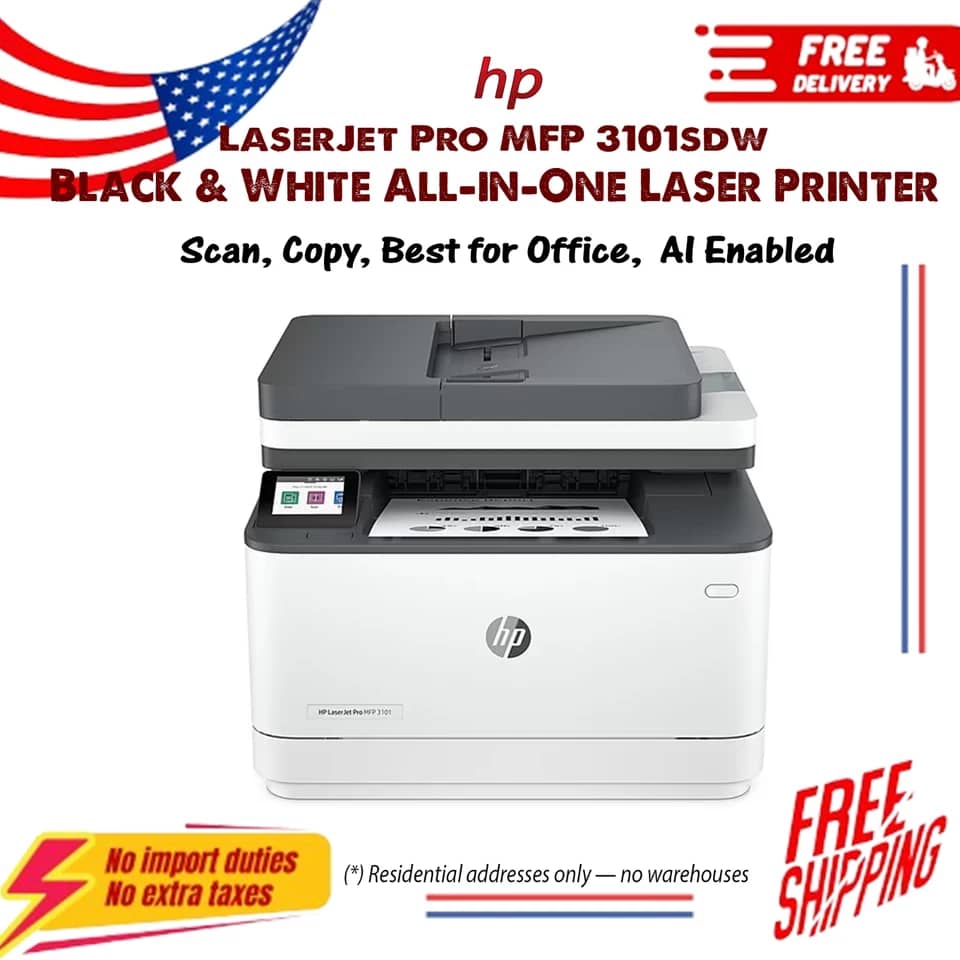 HP 3101sdw Printers Used - Good