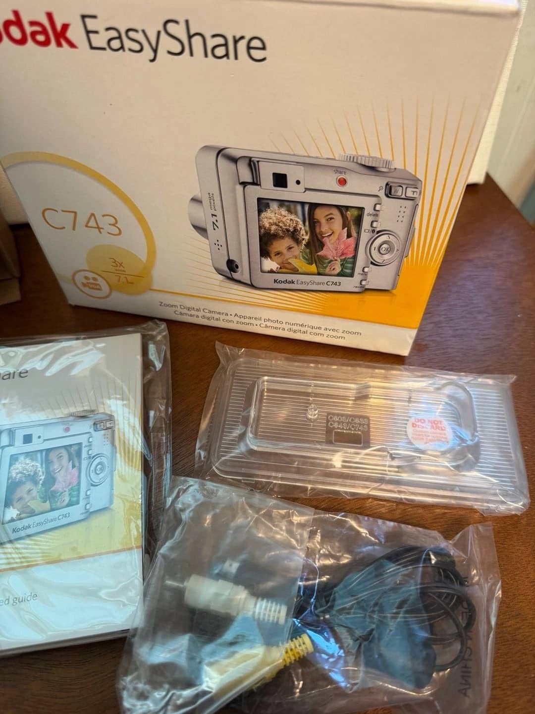Kodak C743 Digital Cameras Gray Used - Good Body Only