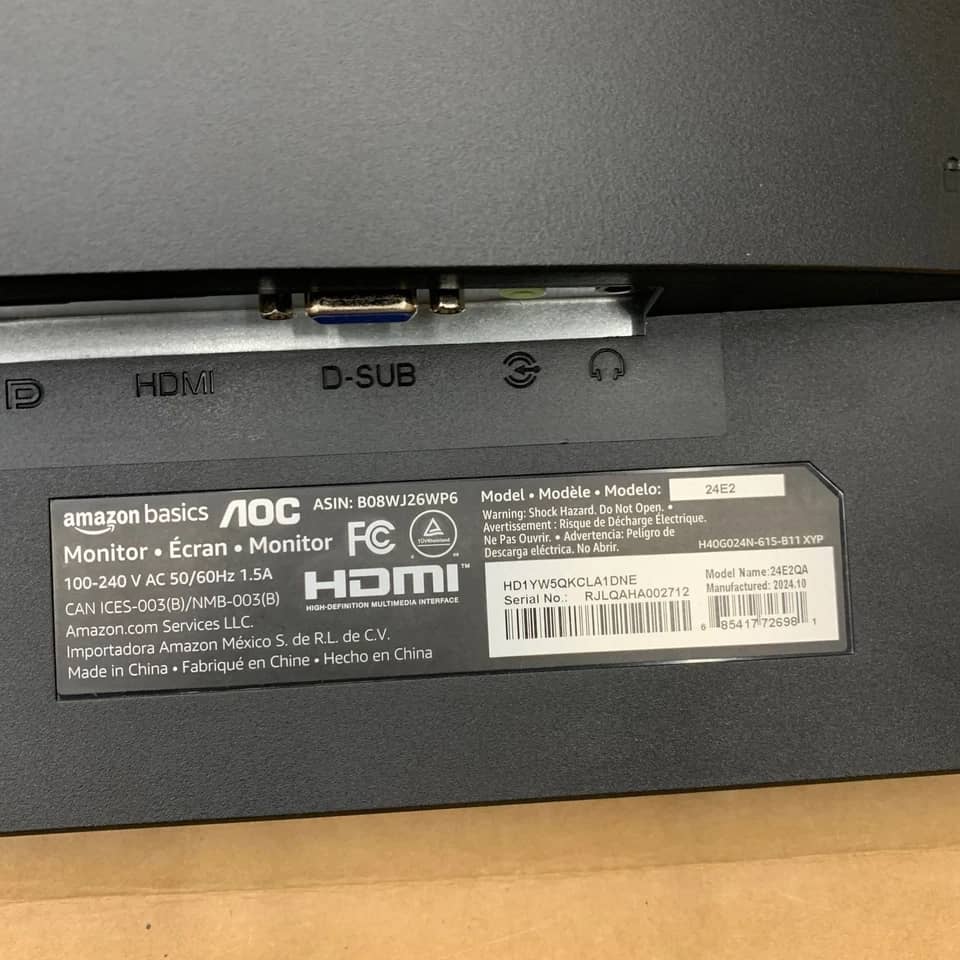 AOC 24E2QA Monitors