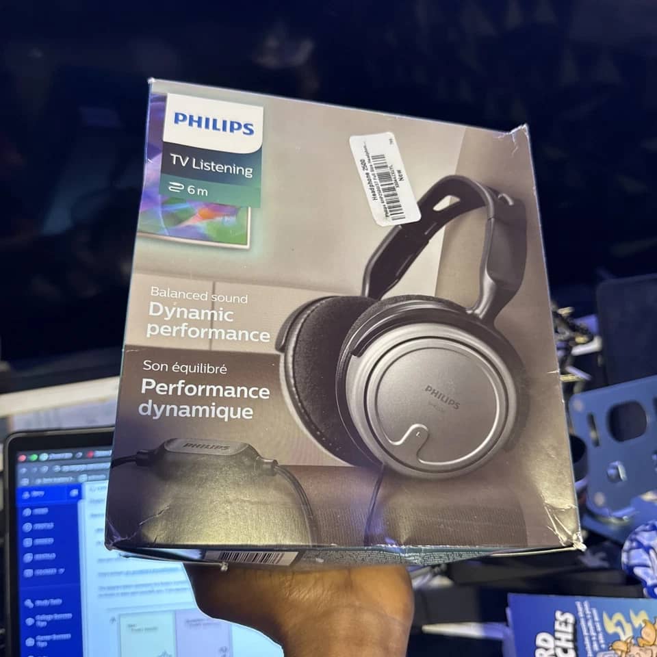 Philips SHP2500 Headphones & Earbuds Black New